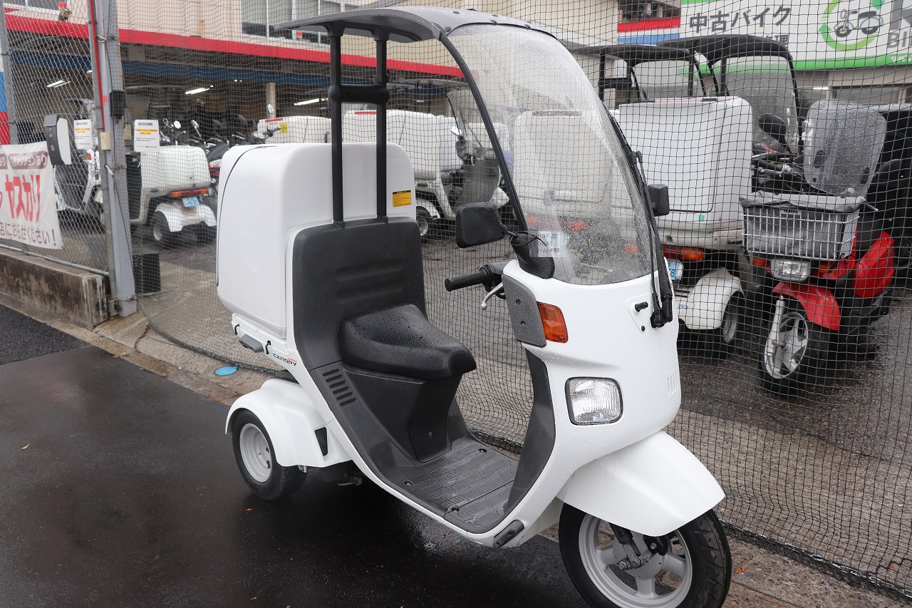 ジャイロキャノピー ｔａ０３ インジェクションモデル リアボックス新品 2250ｋｍ 50 28万円から整備 登録付きで乗れます 人気中古バイク 全国通販 リバイクルk Jet 中古バイク 原付 スクーターの激安店 常時在庫４００台以上